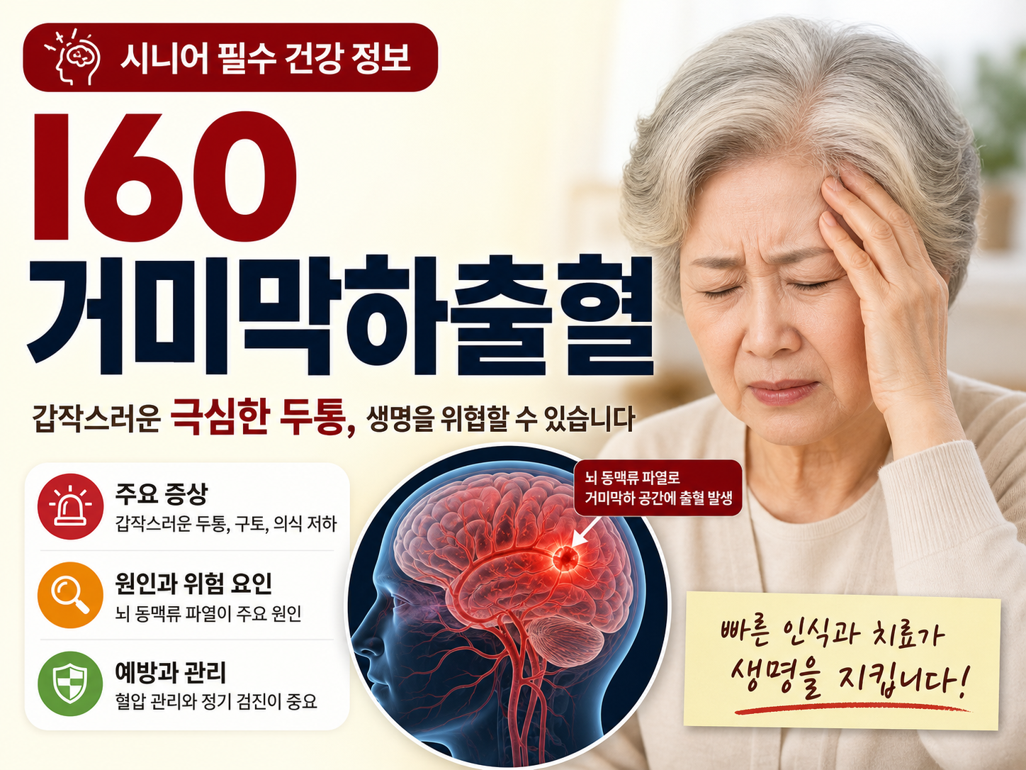 Read more about the article 중장년 거미막하출혈 진료비 리포트