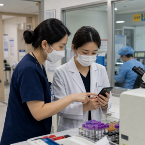 QR코드로 법정감염병 검사 지침 즉시 확인: 질병관리청의 혁신