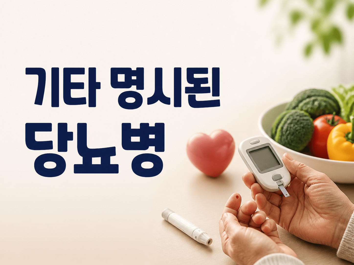 Read more about the article 중장년 기타 명시된 당뇨병 진료비 리포트