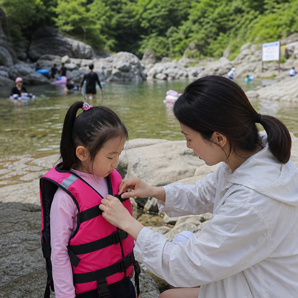 여름철 익수사고 예방을 위한 물놀이 안전수칙