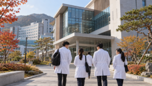 남원 국립의학전문대학원 설립 추진을 상징하는 공공의료 교육 캠퍼스 이미지
